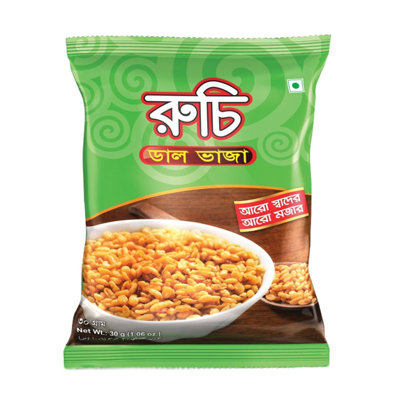 Ruchi Fried Dal 25gm - Ruchi Dal Vaja - Gebratenes Dal Mit Ruchi